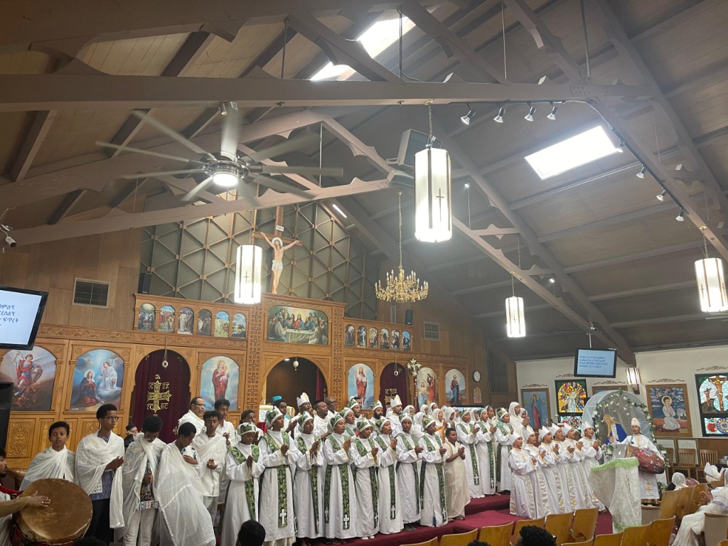Youth group worship and praise